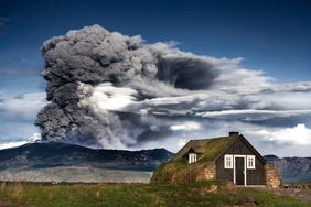 Icelandic volcano eruption