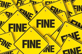 a collection of "fine" signs