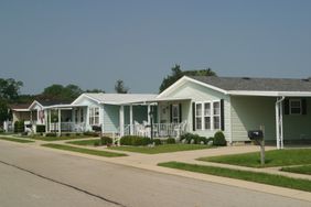 Modular home development. Prefab house. Fairborn, Dayton, Ohio